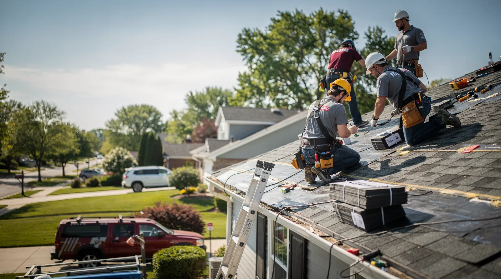 Roof Repair in Thayer, IL around you